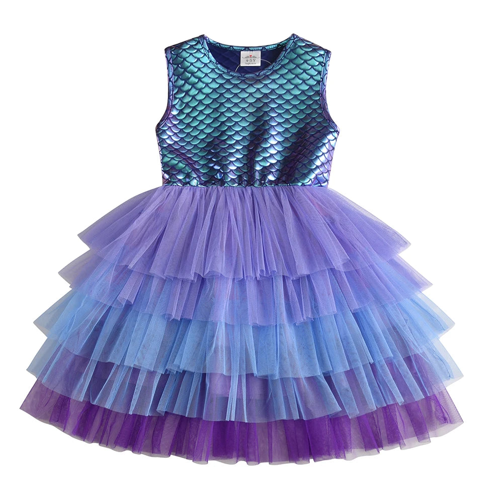 Mermaid Tutu Dress | Purple Mermaid