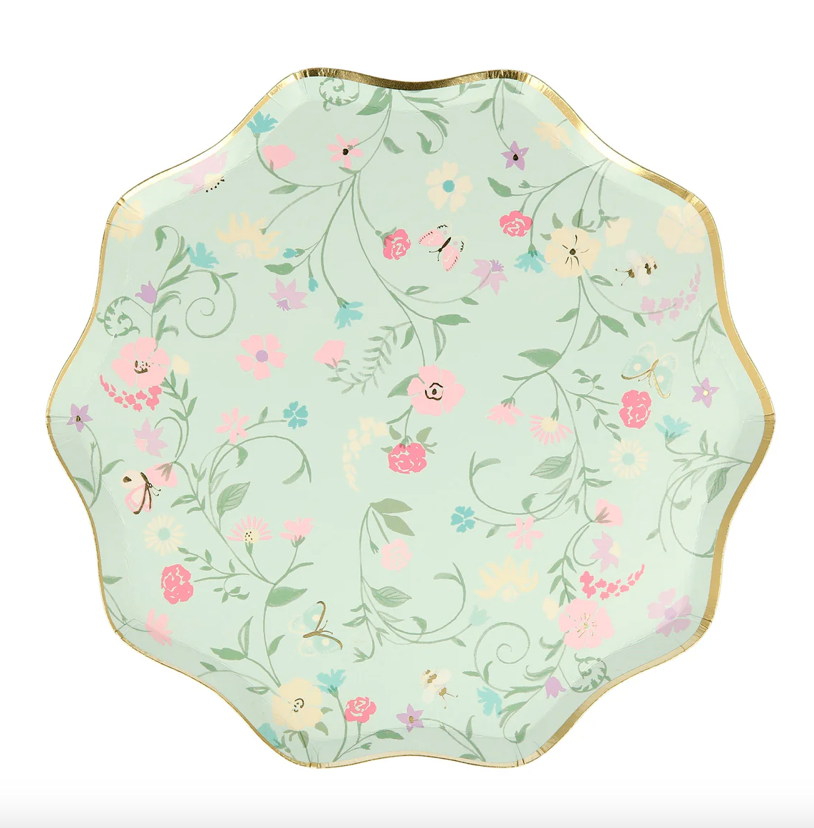 Meri Meri x Ladurée Paris Floral Side Plates (x 8)