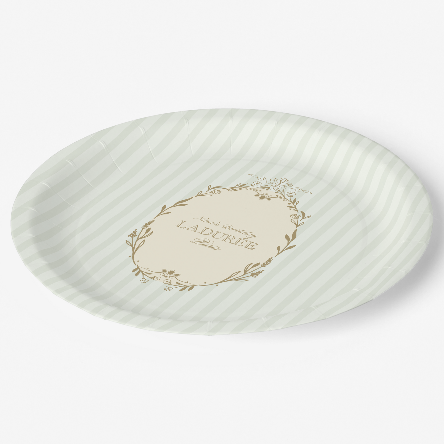 Ladurée Paper Plates