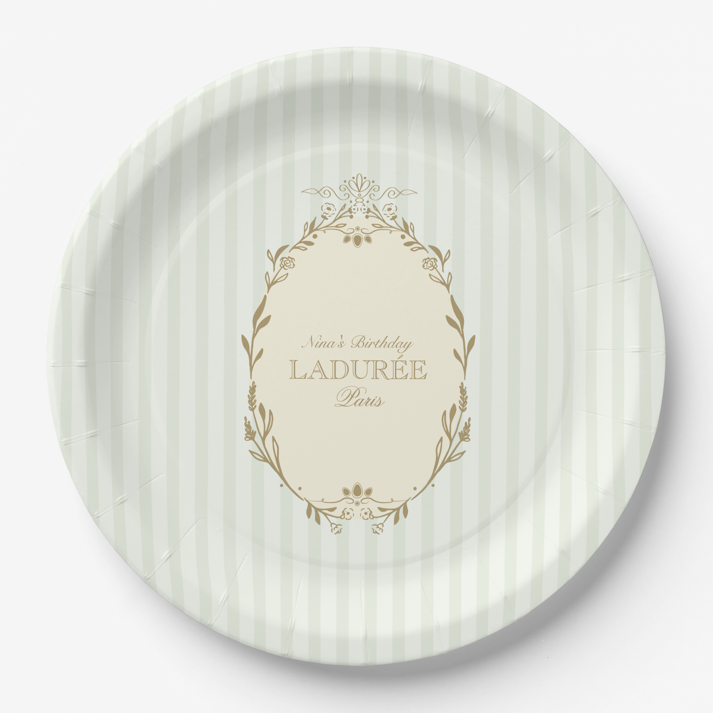 Ladurée Paper Plates