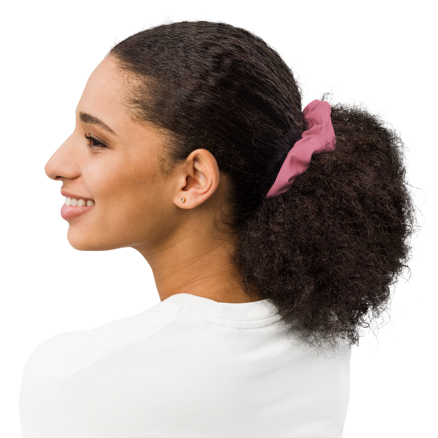 Deep Pink Princess Recycled Scrunchie